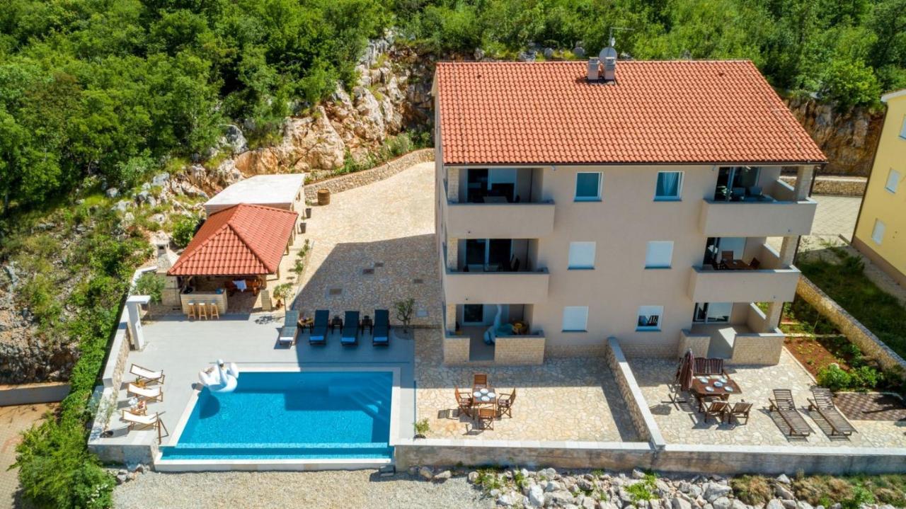 Luxury Villa Allen With Pool Klimno Exterior foto