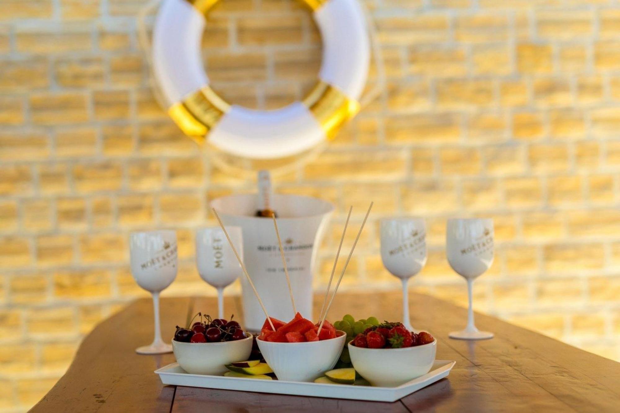Luxury Villa Allen With Pool Klimno Zimmer foto