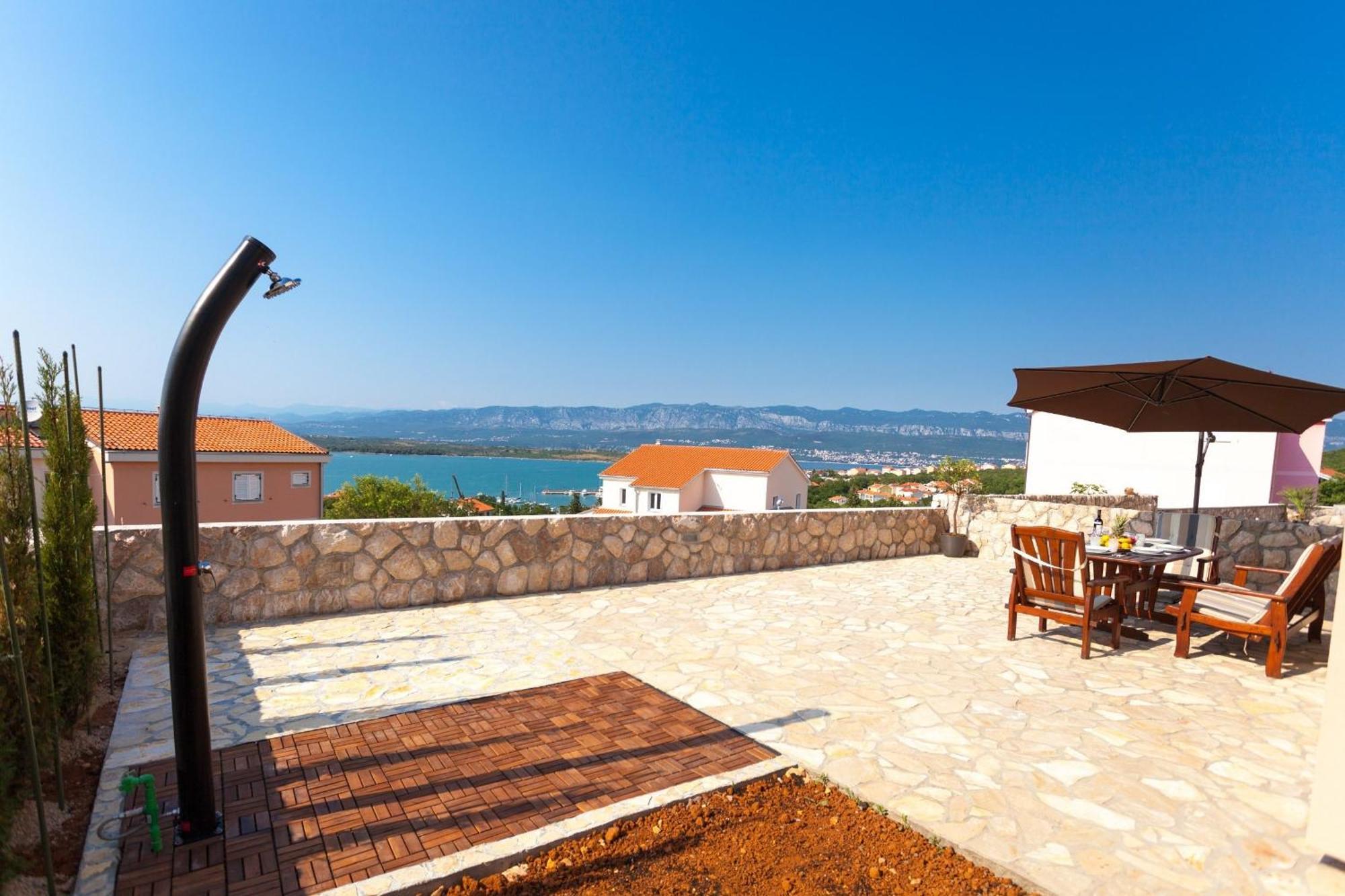 Luxury Villa Allen With Pool Klimno Zimmer foto